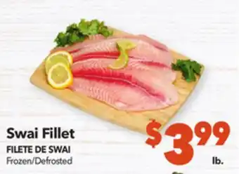 Vallarta Supermarkets Swai fillet offer
