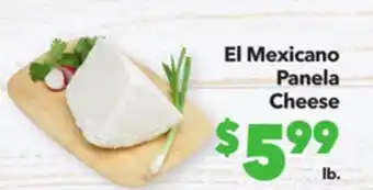 Vallarta Supermarkets El mexicano panela cheese offer