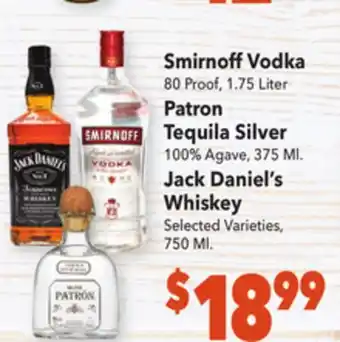Vallarta Supermarkets Smirnoff vodka offer