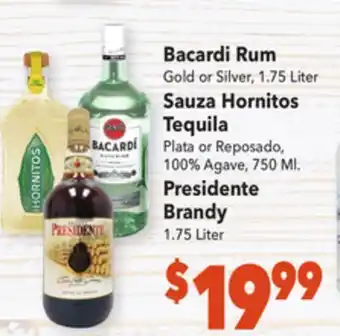Vallarta Supermarkets Bacardi rum offer