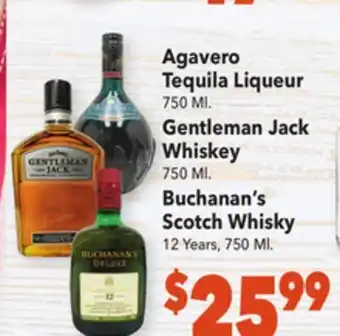 Vallarta Supermarkets Agavero tequila liqueur offer