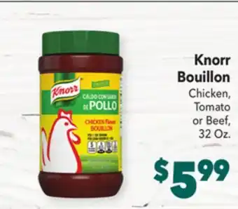 Vallarta Supermarkets Knorr bouillon offer