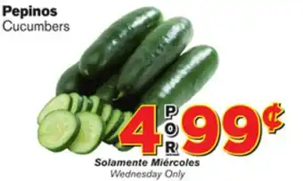 El Super Fresh Cucumbers offer