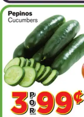 El Super Fresh Cucumbers offer