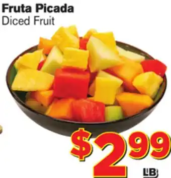 El Super Fresh Diced fruit offer