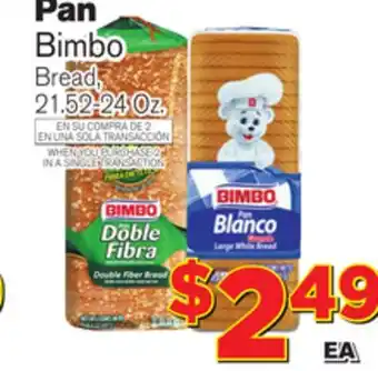 El Super Fresh Bimbo bread offer