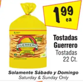 El Super Guerrero tostadas offer
