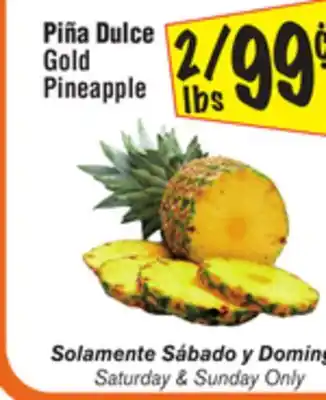 El Super Gold pineapple offer