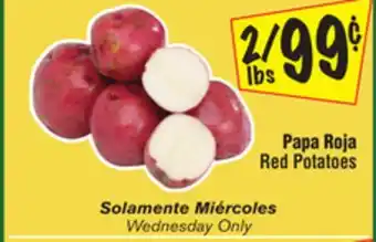 El Super Red potatoes offer
