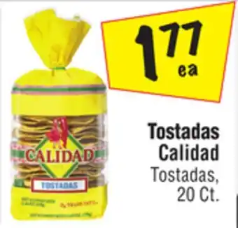 El Super Calidad tostadas offer