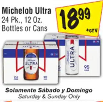 El Super Michelob ultra offer