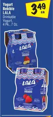 El Super Lala drinkable yogurt offer