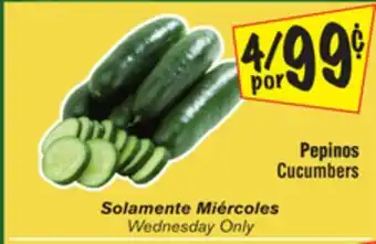 El Super Cucumbers offer
