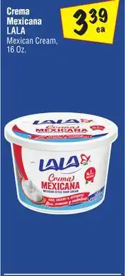 El Super Lala mexican cream offer