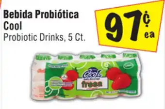 El Super Probiotic drinks offer
