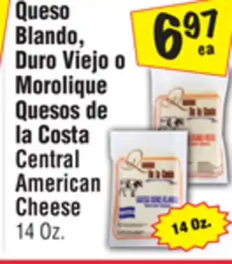 El Super Central american cheese offer