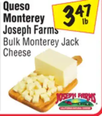 El Super Bulk monterey jack cheese offer