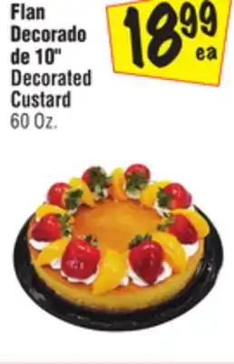 El Super Decorated custard offer