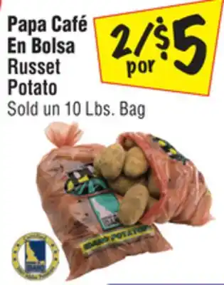 El Super Russet potato offer