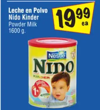 El Super Nido kinder powder milk offer