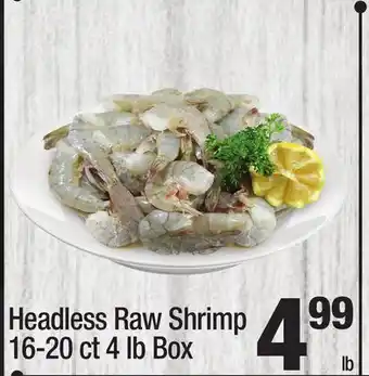 Super King Markets Headless raw shrimp offer