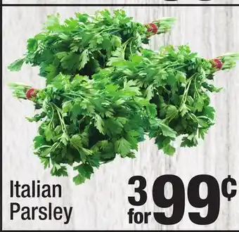 Super King Markets Italian parsley offer