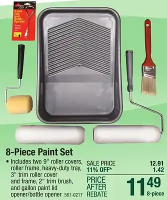 Menards Linzer signature basics paint kit - 8 piece offer