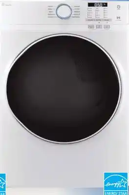 Menards Criterion 8.0 cu.ft. white gas dryer offer