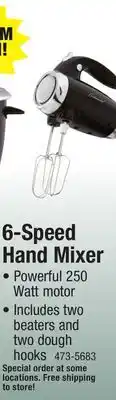 Menards Continental 6-speed hand mixer offer