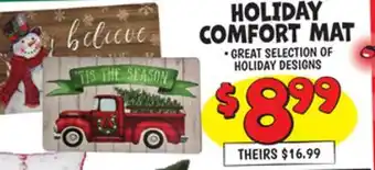 Ollie's Holiday comfort mat offer