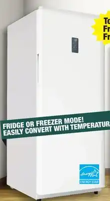 Menards Criterion 17.0 cu.ft. white garage ready convertible upright freezer/refrigerator offer