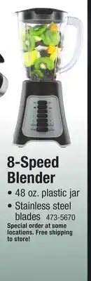 Menards Continental 8-speed blender offer