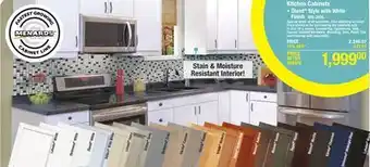 Menards Kitchen cabinets offer