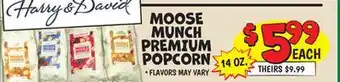 Ollie's Moose munch premium popcorn offer
