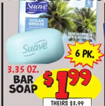 Ollie's Suave bar soap offer