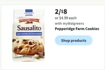Walgreens Pepperidge farm cookies offer