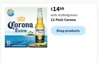 Walgreens 12-pack corona offer