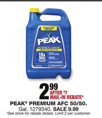 Blain's Farm & Fleet Peak premium afc 50/50 offer
