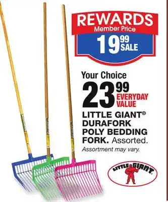 Blain's Farm & Fleet Little giant durafork poly bedding fork offer