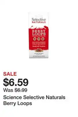 Petsmart Science selective naturals berry loops offer