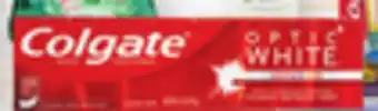 Vallarta Supermarkets Colgate optic white toothpaste offer