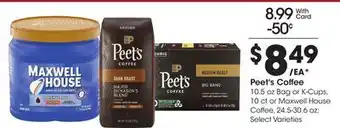 Kroger Peet's coffee offer