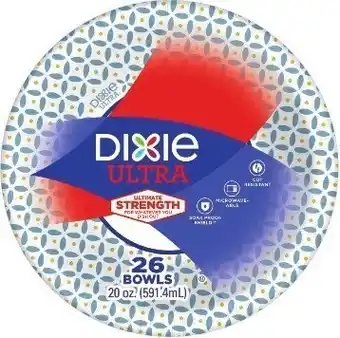 Kroger Dixie paper plates or bowls offer