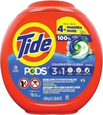 Kroger Tide laundry detergent offer