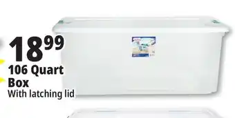 Ocean State Job Lot 106 quart box offer