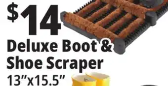 Ocean State Job Lot Deluxe boot & shoe scraper offer