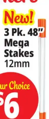 Ocean State Job Lot 3 pk. 48 mega stakes offer