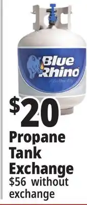 Ocean State Job Lot Propane tank exchange offer