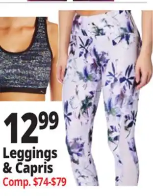 Ocean State Job Lot Leggings & capris offer