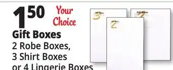 Ocean State Job Lot Gift boxes offer